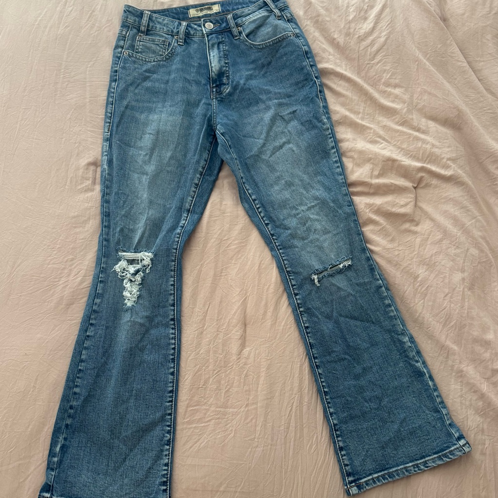 RockRoll Denim High Rise Bootcut Jeans RockRoll Denim High Rise Bootcut Jeans